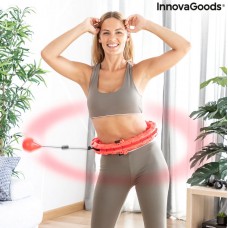 Justerbar smart fitness bøyle med vekt fittehoop innovagoods