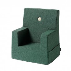 Barnestol, dyp grønn m. lysegrønn