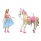 Barbie Princess Adventure-dukke og Prance and Shimmer-hest