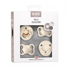 BIBS Try-it samling 4 pk. - Elfenben (størrelse 1)