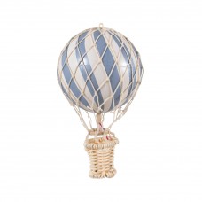Luftballong 10 cm - Pulverblå