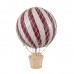 Luftballong 20 cm - Dyp rød