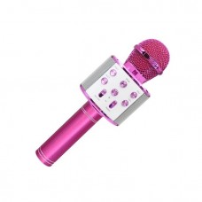 Trådløs mikrofon, rosa