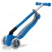 Sammenleggbar sparkesykkel for barn, Primo - Marineblå
