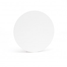 Vegglampe, hvit sirkel