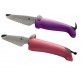 Barnekjøkkenknivsett for barn, 2 deler - barnekniv, rosa/lilla