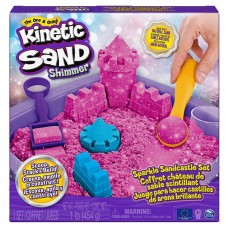 Kinetic Sand, Sparkle Sandcastle Sett - Rosa