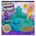 Kinetic Sand, Sparkle Sandcastle Sett - Blågrønn