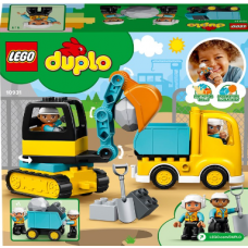  LEGO DUPLO 10931 Beltebil og gravemaskin