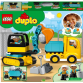  LEGO DUPLO 10931 Beltebil og gravemaskin