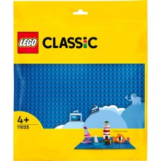 Lego byggeplate - Blå (25 x 25 cm)