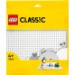 Lego byggeplate - Hvit (25 x 25 cm)