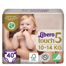 Libero Touch nr. 5, åpen bleie (maks. 3 stk. Pr. bestilling)
