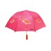 Paraply, flamingo