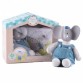 Meiya & Alvin - Teddy Bear Mini Alvin med gummihode og bok