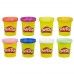 Play-Doh - Regnbuepakke med 8 bøtter