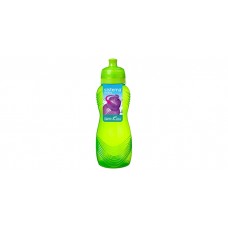 Drikkeflaske med bølgemønster - Grønn (600 ml)