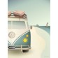 VW Camper - Plakat (50x70cm)
