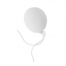 Lampe veggkran ballong, liten - grå
