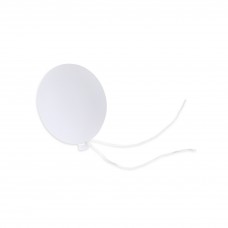 Dekorasjonsballong, liten - hvit
