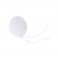 Dekorasjonsballong, liten - hvit