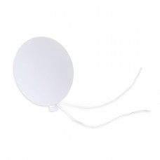 Lampe veggkran ballong, liten - hvit