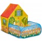 Cloudberry Castle Play Tent House med hage