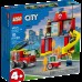 Lego City 60375 Brannstasjon og brannbil