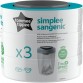 Tommee Tippee Simplee Sangenic Refills, pakke med 3 (kun kompatibel med Simplee Sangenic Bin)