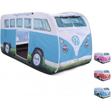 Volkswagen Camper Van Pop Up Telt for Kids - Official VW UPF50+ Foldbart Play Telt for Girls Boys - Flere farger