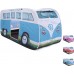 Volkswagen Camper Van Pop Up Telt for Kids - Official VW UPF50+ Foldbart Play Telt for Girls Boys - Flere farger