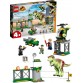 Lego Jurassic World T. Rex på Dinosaur Flight