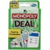 Monopol Deal Card Game, hurtigspillende kortspill for 2-5 spillere, spill for familier og barn i alderen 8 år og oppover