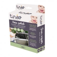 Tineo Solskjerming Pull-on for bilvindu 2-pak