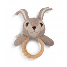 Rattel w. Silikon teether - Henny the Hare