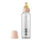 BIBS Baby Glass Flaske Komplett Sett Latex 225ml Blush