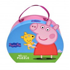 Peppa Pig - Teddy Puzzle koffert
