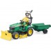 Bruder Bworld John Deere plentraktor med tilhenger 62104