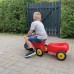 Dantoy Scooter inkl. Tilhenger - med gummihjul