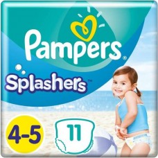 Pampers Splashers bleier 4-5, 9-15 kg, 11 stk.