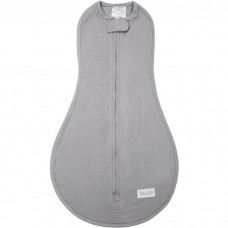 Swaddle fra Woombie - Original Eucalyptus Baby Wrap - Smoky Grey (Newborn)