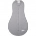 Swaddle fra Woombie - Original Eucalyptus Baby Wrap - Smoky Grey (Newborn)