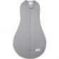 Swaddle fra Woombie - Original Eucalyptus Baby Wrap - Smoky Grey (Newborn)