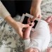 Berør blekkpute for innprentende babyens håndavtrykk eller fotavtrykk - svart